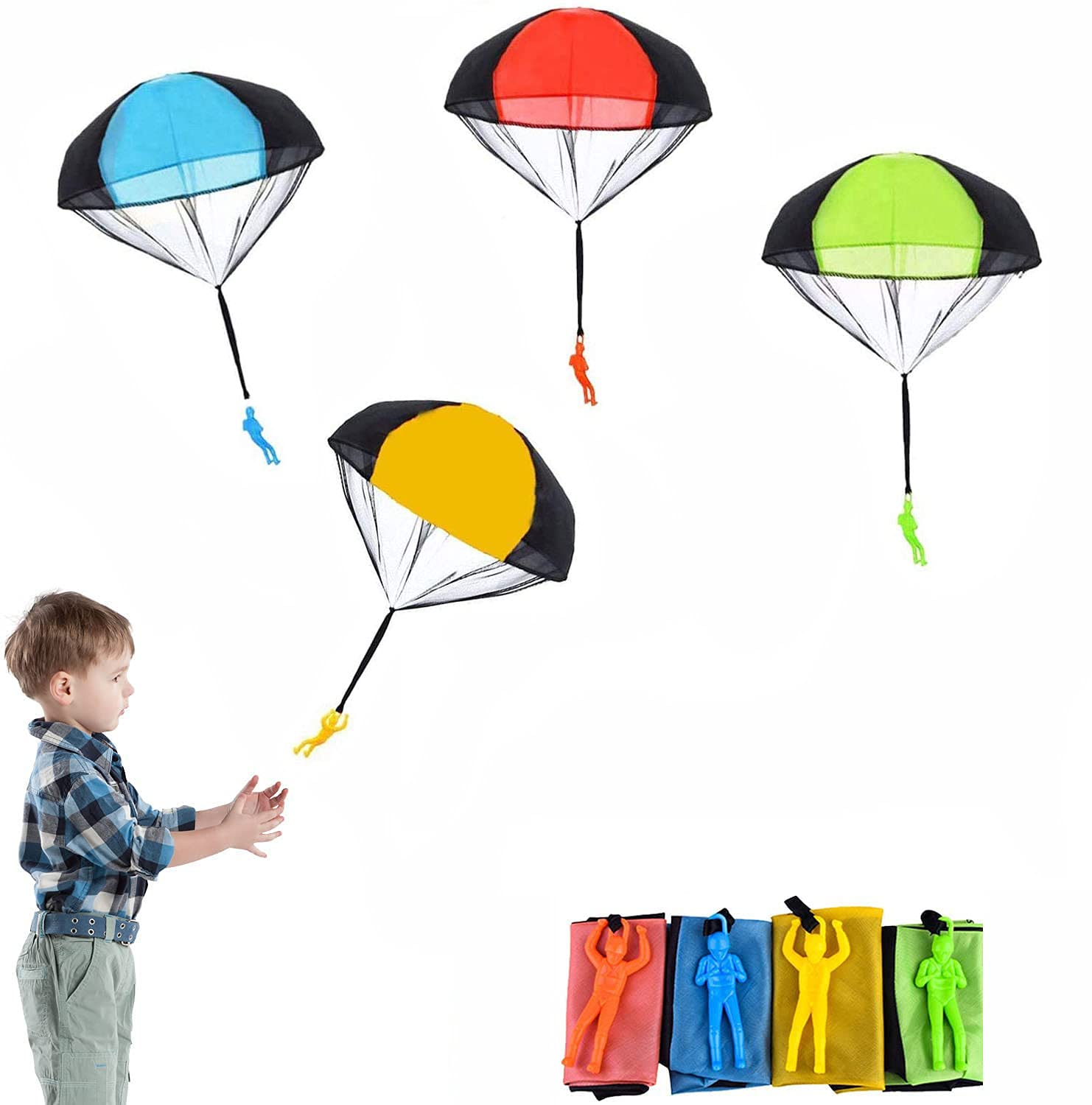 PATPAT Children's Thumb Ejection Flying Kite, Safe Slingshot Kite, Stringless Beach Kite Easy to Fly Free Toy for Kids, Toy for Kids 3-10 Years Old,Funny Outdoor Sports Toys -Blue (Multicolor) PATPAT Children's Thumb Ejection Flying Kite, Safe Slingshot Kite, Stringless Beach Kite Easy to Fly Free Toy for Kids, Toy for Kids 3-10 Years Old,Funny Outdoor Sports Toys -Blue (Multicolor)